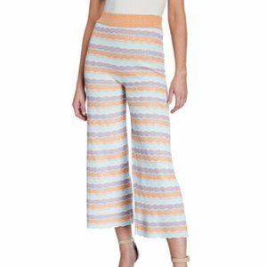 Alice and Olivia Funky Wide Leg Knit Pants